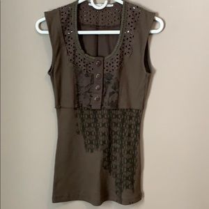 “Angels never die” tank top NWOT